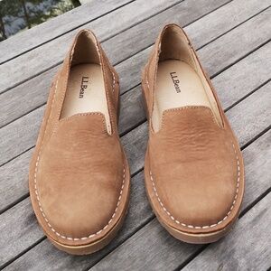L.L. Bean leather flats